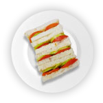 Kids Cheese Melt Toastie Tomato & Cucumber 